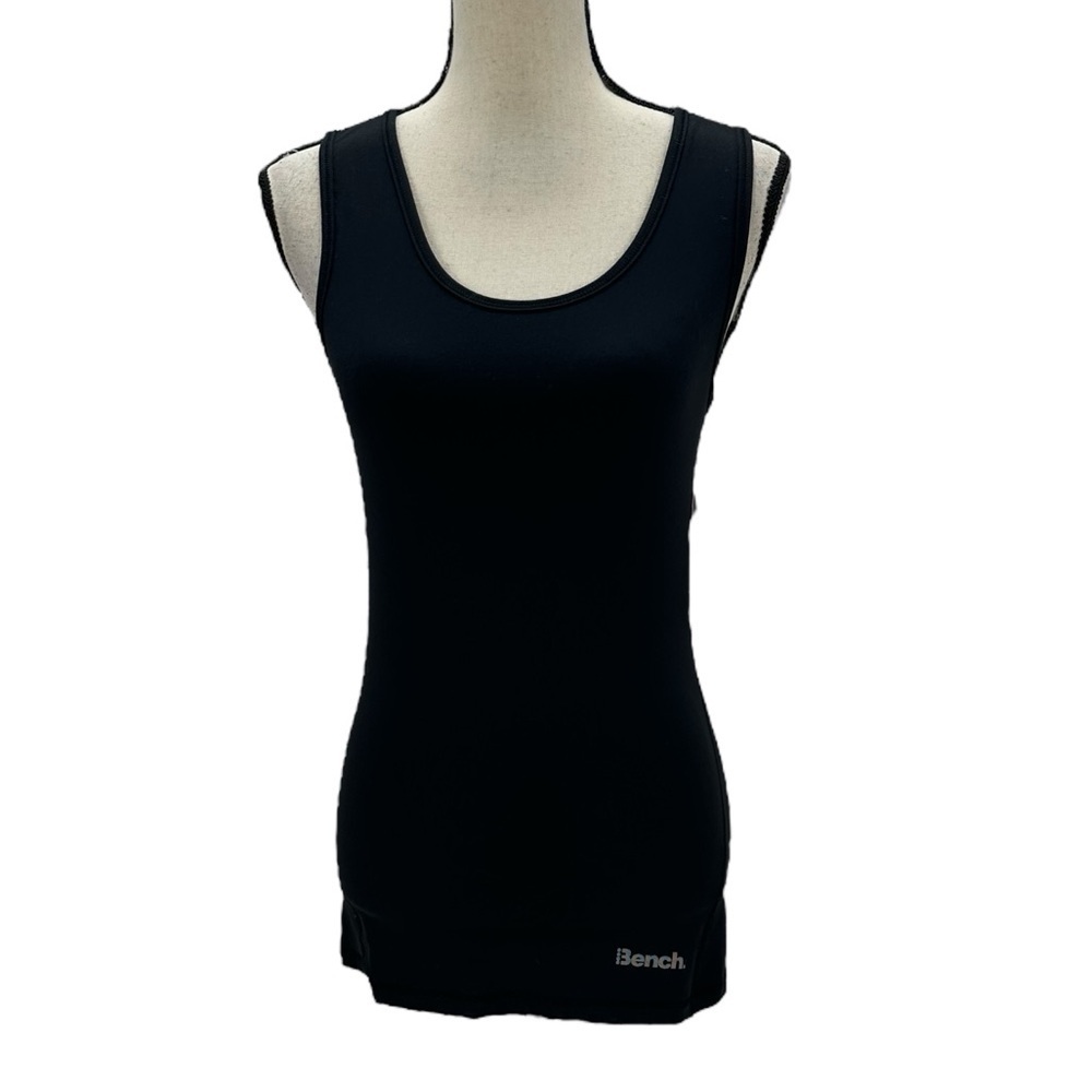 Bench Women's Sleeveless Bodycon Long Tank Top - Black - size Small